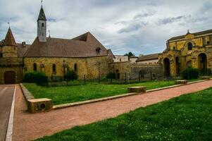 abbey,charlieu in ,loire,france photo