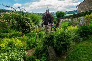 the panouse in ,lozere,france photo