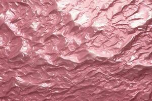 Pink Foil Texture, Pink Foil Texture, Foil Texture, Foil Background, Pink Texture, AI Generative photo