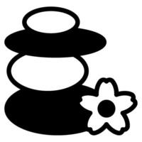 zen icono ilustración, para uiux, infografía, etc vector