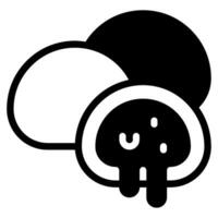 mochi icono ilustración, para uiux, infografía, etc vector