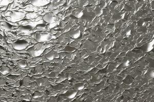 Silver Foil Texture Background, Silver Foil, Foil Texture, Foil Background, Metallic Texture, Texture Background, AI Generative photo