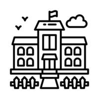 Kindergarten icon in vector. Illustration vector