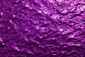 Purple Foil Texture, Purple Foil Background, Foil Texture, Foil Background, Purple Texture, AI Generative photo