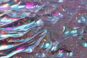 Holographic Foil Texture Background, Holographic Foil  Texture, Foil Texture, Foil Background, Holographic Texture, AI Generative photo