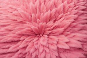 Pink Fur Texture, Pink Fur Texture Background, Fur Texture, Fluffy Fur Texture, Fluffy Fur Background, AI Generative photo