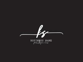 femenino Kansas logo carta, firma Kansas lujo logo para tienda vector