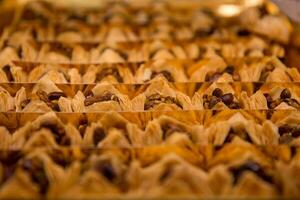 Baklava at a Mediterranean Bakery photo