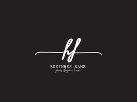 Feminine Hl Signature Logo, Apparel HL Typography Luxury Letter Logo Branding vector