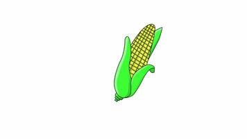 animated video of the corn icon