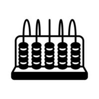 Abacus icon in vector. Illustration vector