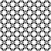 Black seamless abstract pattern. Overlay for background and backdrop. Ornamental design. PNG graphic illustration with transparent background.
