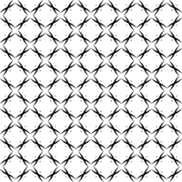 Black seamless abstract pattern. Overlay for background and backdrop. Ornamental design. PNG graphic illustration with transparent background.