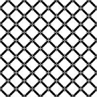 Black seamless abstract pattern. Overlay for background and backdrop. Ornamental design. PNG graphic illustration with transparent background.