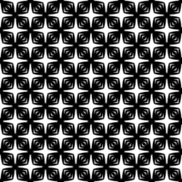 Black seamless abstract pattern. Overlay for background and backdrop. Ornamental design. PNG graphic illustration with transparent background.
