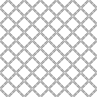 Black seamless abstract pattern. Overlay for background and backdrop. Ornamental design. PNG graphic illustration with transparent background.