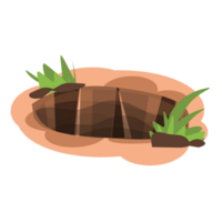 Hole in the ground Illustration png