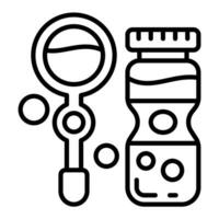 Bubble Toy icon in vector. Illustration vector