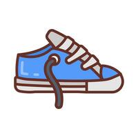 niños Zapatos icono en vector. ilustración vector