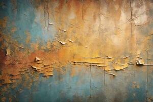 Grunge Texture Background, Vintage Texture Background, Rusted Texture Background, Old Texture, Texture Background, AI Generative photo