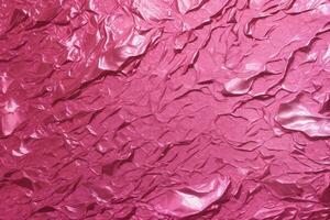 Pink Foil Texture, Pink Foil Texture, Foil Texture, Foil Background, Pink Texture, AI Generative photo