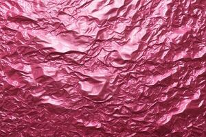 Pink Foil Texture, Pink Foil Texture, Foil Texture, Foil Background, Pink Texture, AI Generative photo