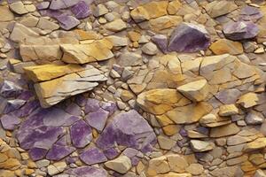 Purple Rock Texture Background, Purple Stone Texture Background, Stone Background, Rock background, Stone Texture, Rock Texture, AI Generative photo