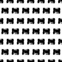 Seamless Pattern with hand drawn scribble smears vector