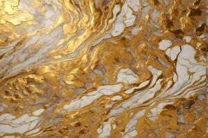 Gold 3D Marble Texture, Golden Marble Texture, Gold Luxury Marble Texture, Marble Texture Background, AI Generative photo