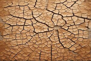 Cracked Earth Texture Background, Earth Cracked Texture Background, Cracked Texture, AI Generative photo