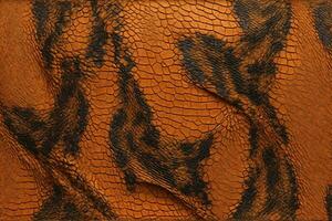 Snake Leather Texture Background, Snake Leather Texture, Leather Background, Leather Texture, AI Generative photo