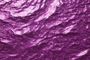 Purple Foil Texture, Purple Foil Background, Foil Texture, Foil Background, Purple Texture, AI Generative photo