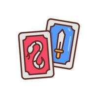 Tarot Magic icon in vector. Illustration vector