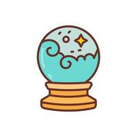 Magic Ball icon in vector. Illustration vector