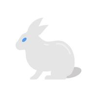 Rabbit icon in vector. Illustration vector