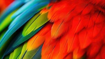 animal color macro antecedentes vívido ai generado foto