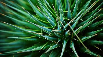 thorn plant macro background texture ai generated photo