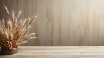 light abstract soft table background ai generated photo