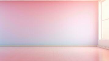 abstract room blank gradient background ai generated photo