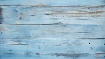 modern light blue wooden background ai generated photo