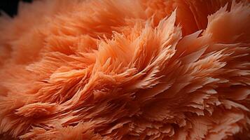 A vibrant, untamed creature basks in the warm glow of its fiery plumage, AI Generative photo