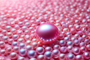 pink Pearl Background, Pearl Background, Pearl Wallpaper, Pink Pearl Wallpaper, AI Generative photo