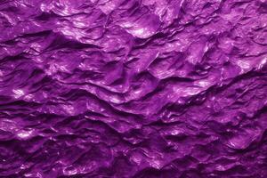 Purple Foil Texture, Purple Foil Background, Foil Texture, Foil Background, Purple Texture, AI Generative photo