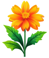 ein Blume. generativ ai. png