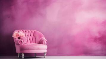 Elegance Redefined Explore Our Luxury Pink Room Collection, AI Generative photo