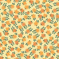 Abstract flower pattern background. Vector illustration.
