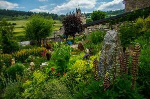 the panouse in ,lozere,france photo