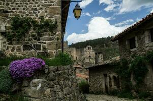 chalancon in ,haute loire,france photo