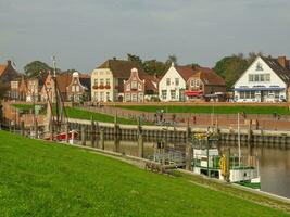 Greetsiel en el mar del norte foto