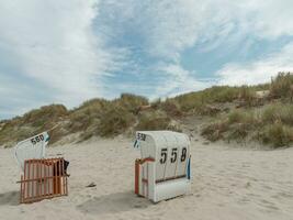 spiekeroog island in germany photo